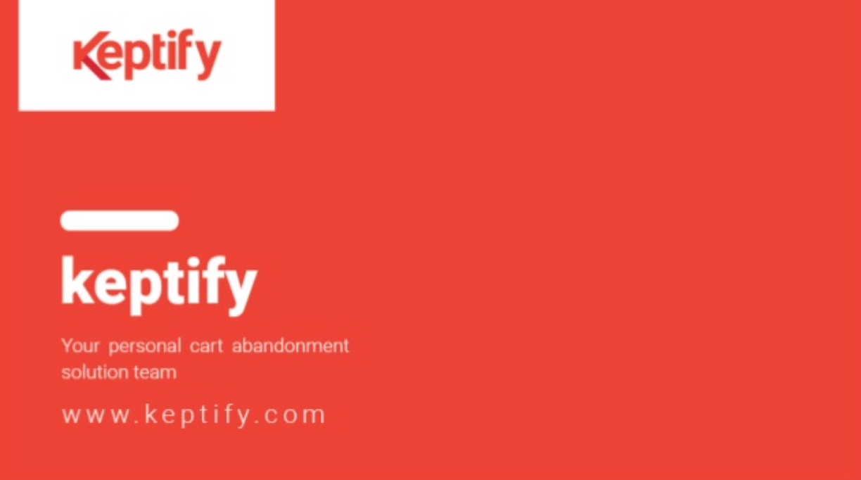 Keptify presentation sales deck example