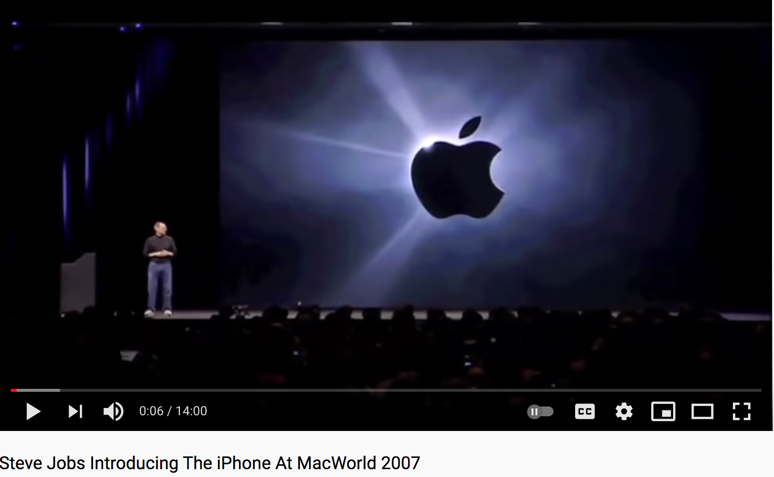 Steve Jobs sales presentation