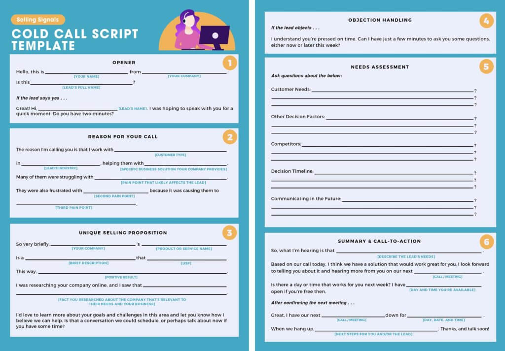 Free Cold Call Script Template
