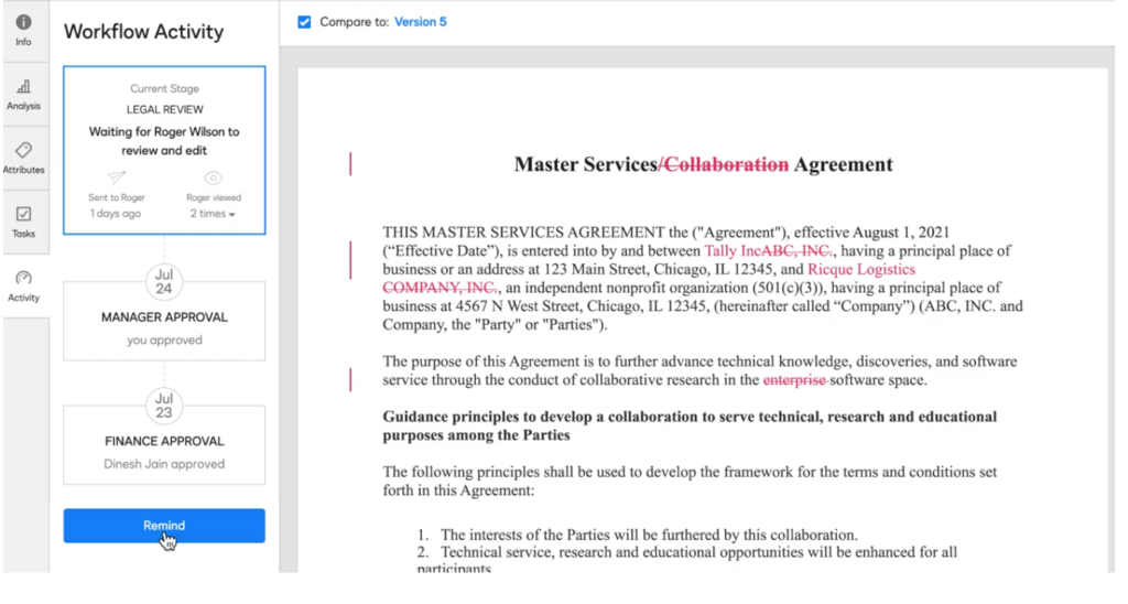 DocuSign - Best Contract Management Software