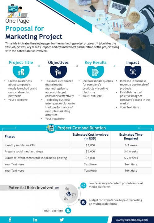 one-page service proposal example