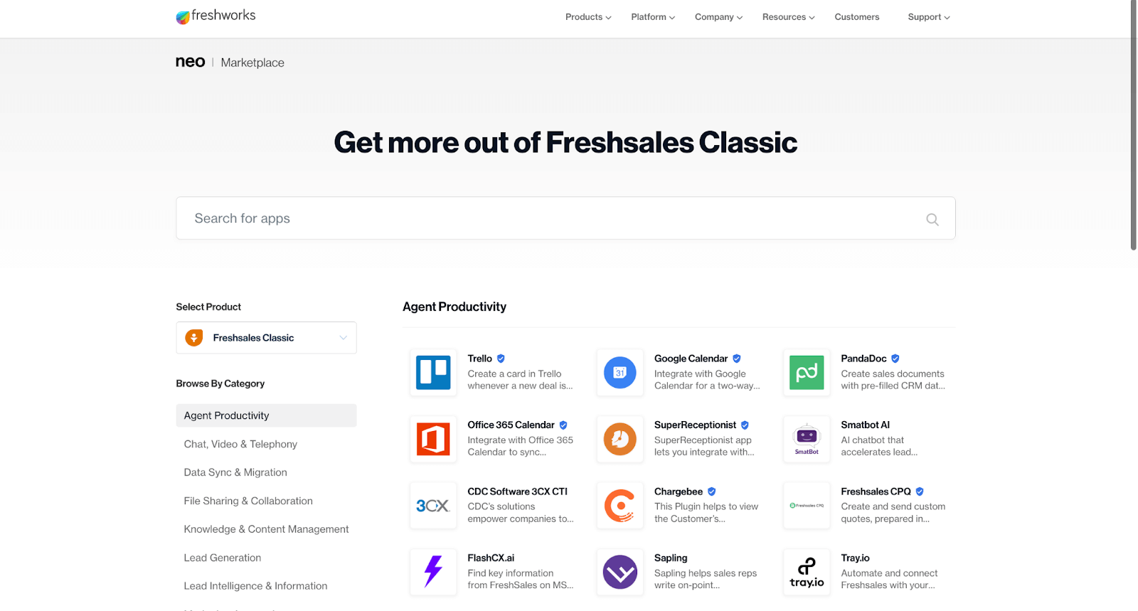 Freshsales - App Integrations