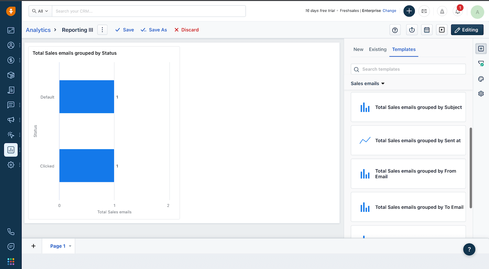 Freshsales - Reporting & Dashboards