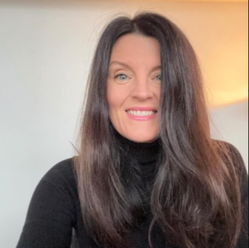 A headshot of Claire Mullaney, the founder of GEO Search Studio.