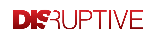 Disruptive logo