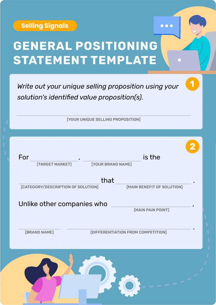 General positioning statement template