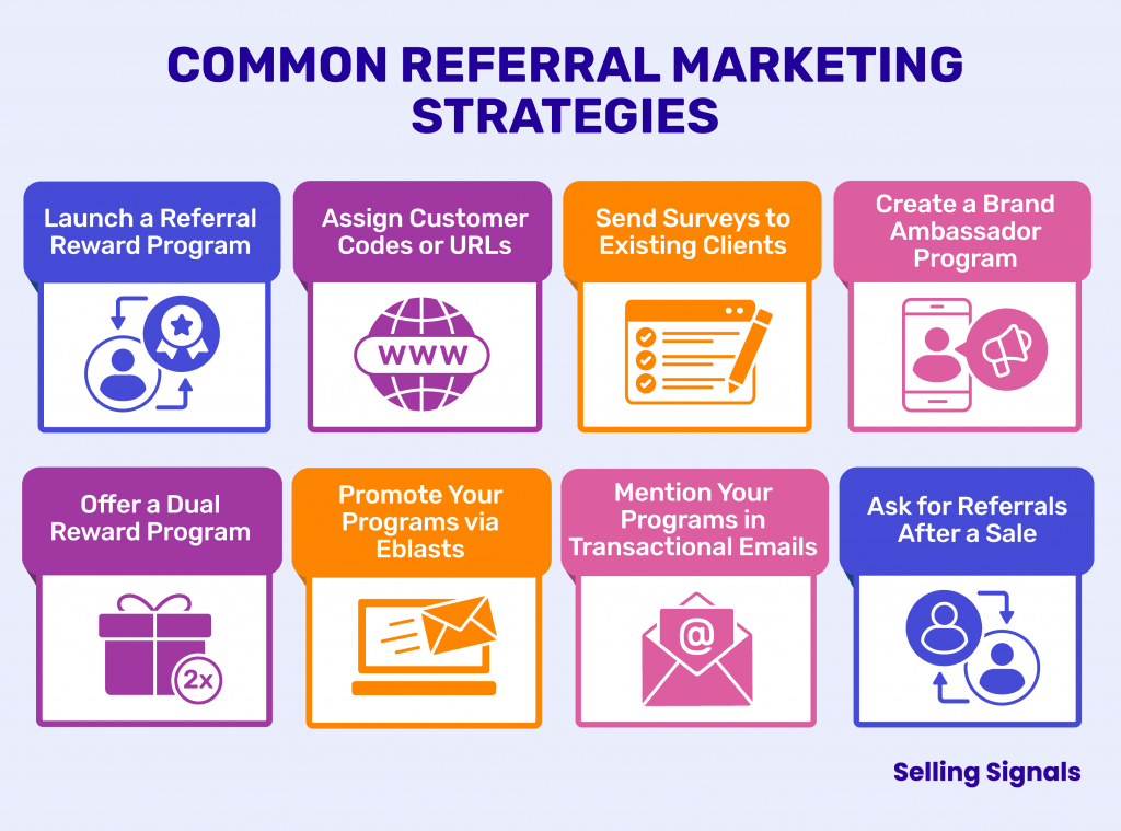 common referral marketing strategies