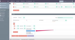 An example of SuiteCRM's Workflows module for building custom workflow processes.