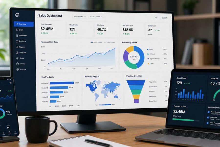 Best Sales Dashboard Software for Revenue Teams in 2026