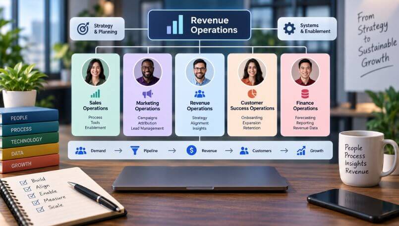 How to Build a Revenue Operations Team Structure