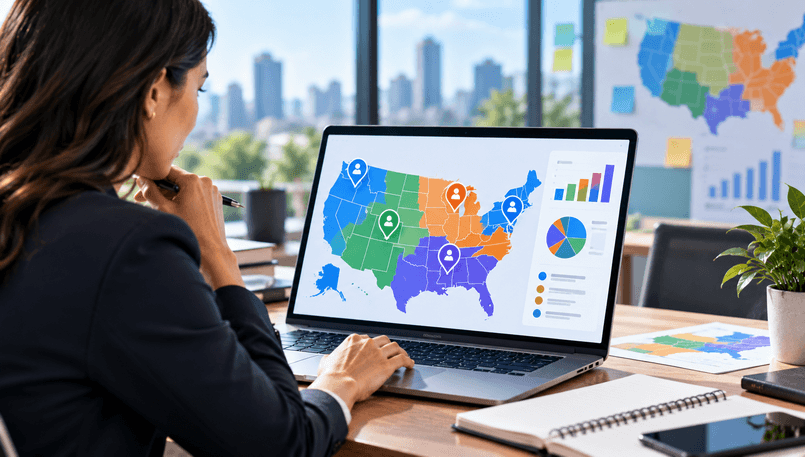 Sales Territory Mapping: How to Build Better Sales Territories